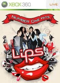 Lips: Number One Hits Xbox 360 US box art